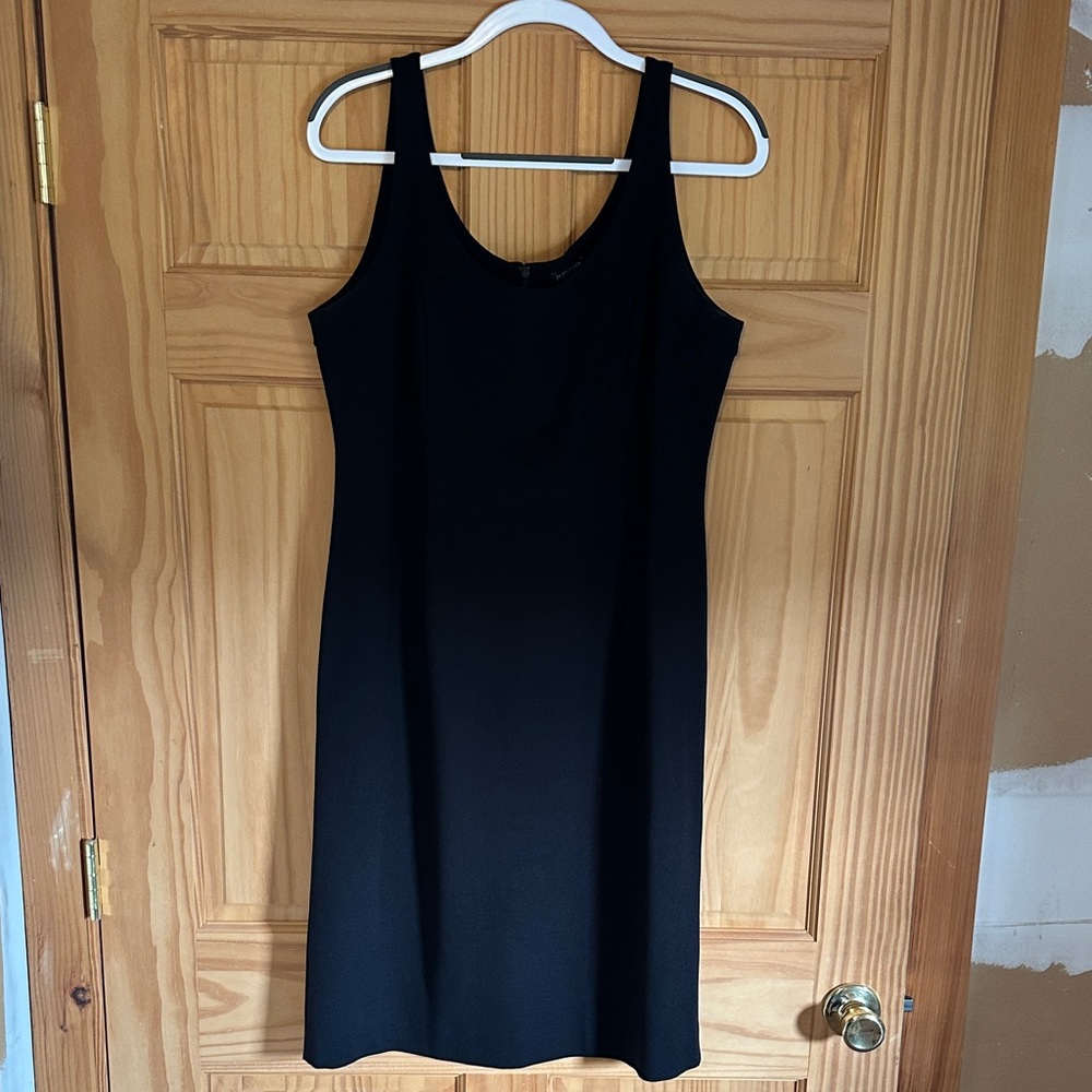 Eileen Fisher Elegant Black Sleeveless Dress